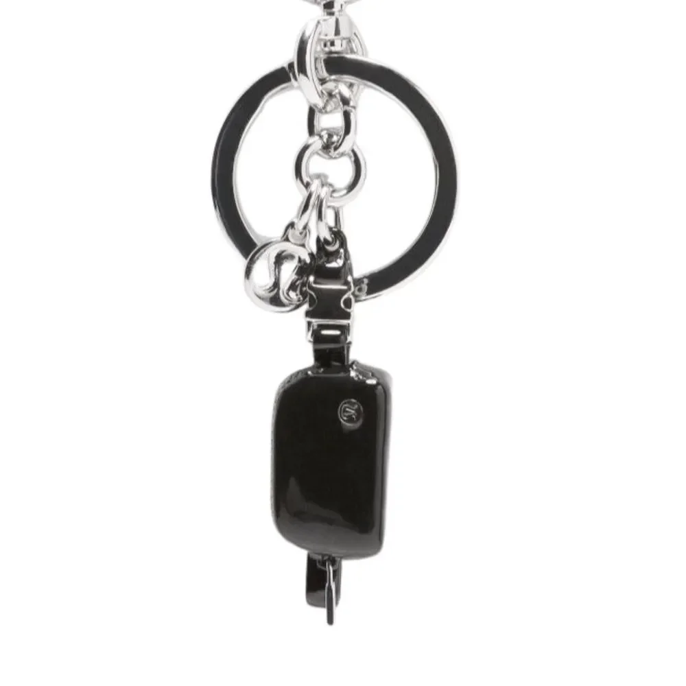 Everywhere Belt Bag Key Charm Black/Silver